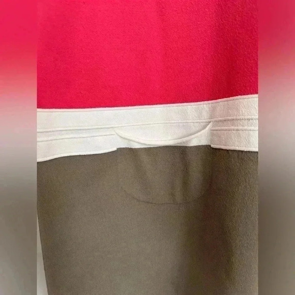 Brand New  Without Tags D Exterior Dress in Pink, Grey and White Size M - Picture 4 of 11
